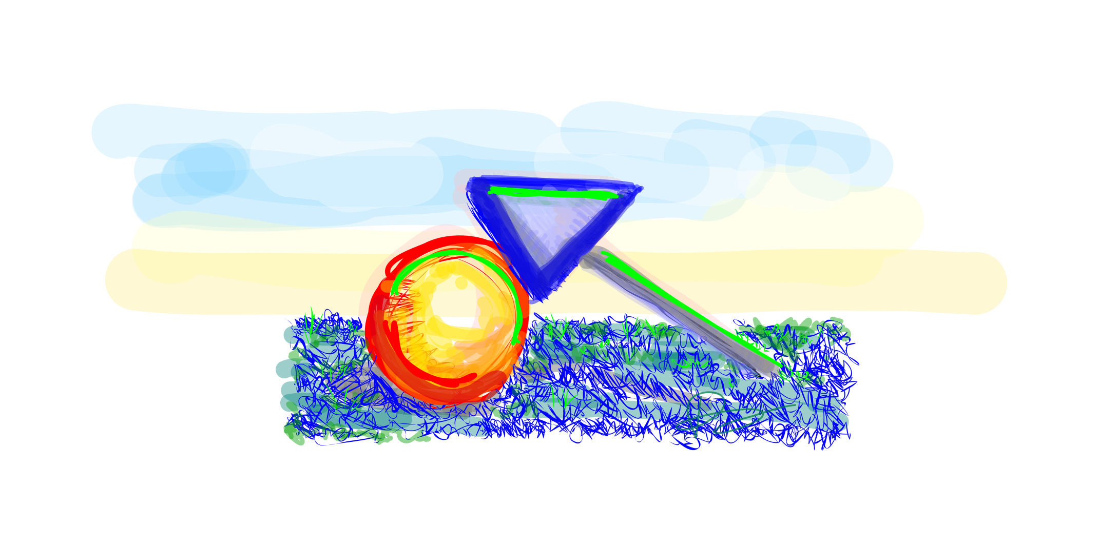 Three Pieces Still by Ron Centra