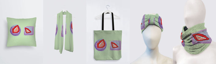 Two Smiles Only On Fabric at Legaleriste.com